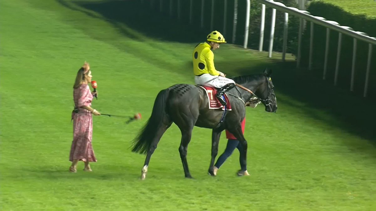 "The first person that should be mentioned is Clifford Lee!" 💛 A classy touch from James Doyle after his winning ride on Royal Champion in Bahrain...