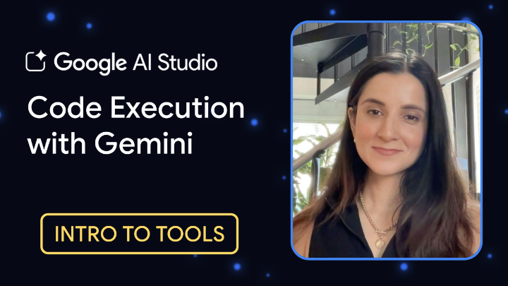 Run Python with the Gemini API. Nikita Namjoshi shares how to use the Code Execution tool in AI Studio to solve math problems, perform data analysis, and use code-based reasoning.
