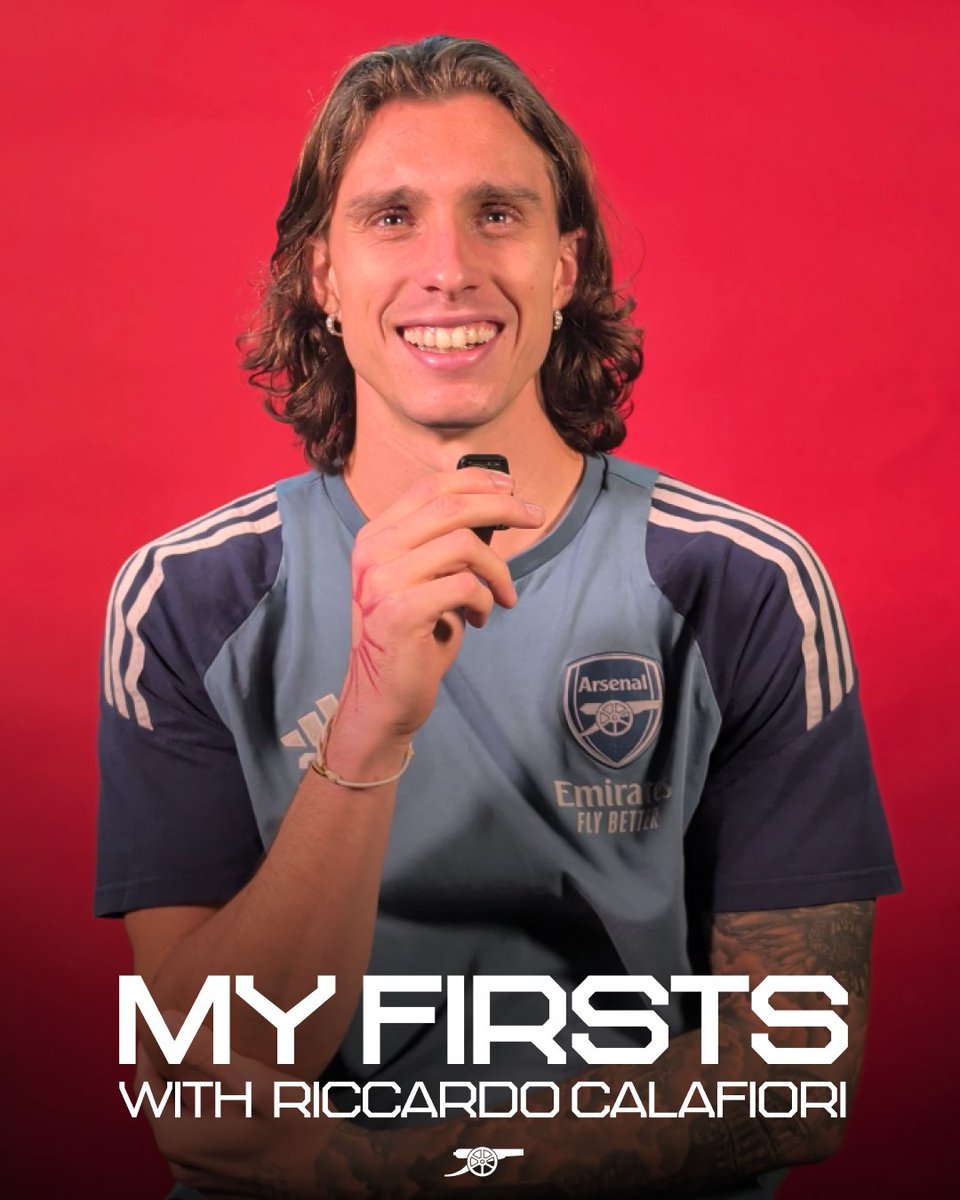🏊‍♂️ First hobby? 🎤 First concert? 🚀 First goal? Introducing My Firsts, with Riccardo Calafiori ☝️