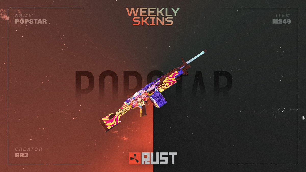 New week, new skins! ☢️🎨🔫 Grab the latest community-designed skins now! Available for a limited time only! View the full collection here: