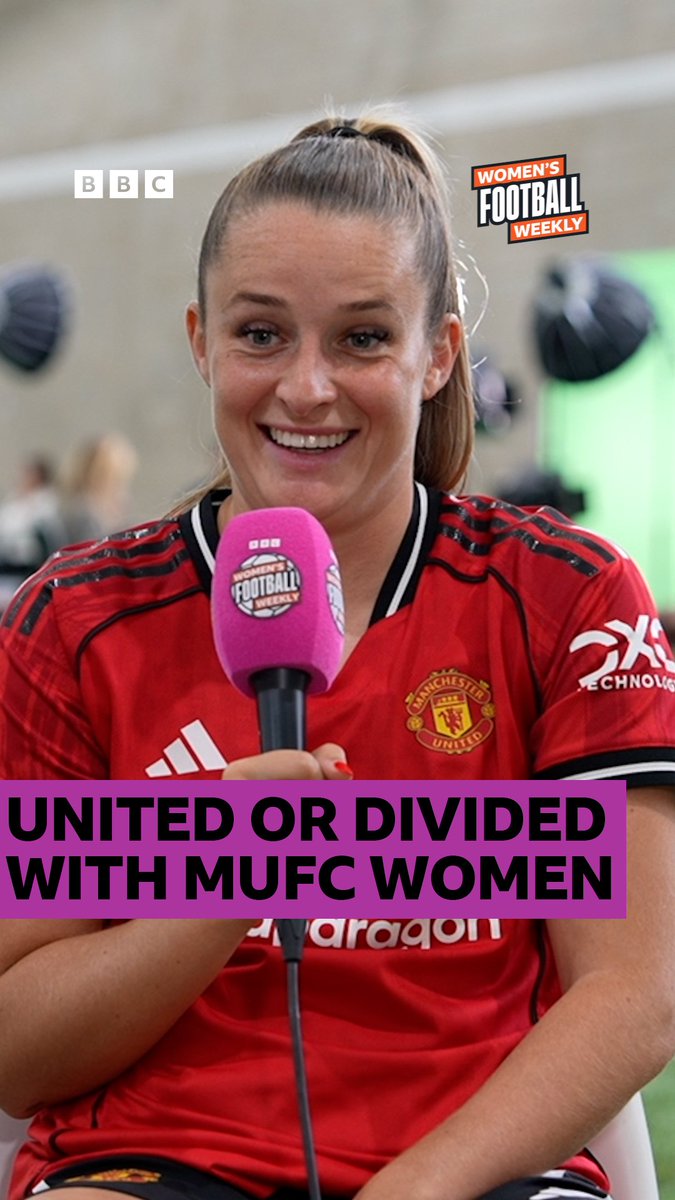 Ella Toone keeps her ketchup where?! 😅 Ahead of the WSL Manchester Derby, we put #MUWomen through the ultimate test with our game of United or Divided! 💪 #BBCFootball #WSL #MUFC