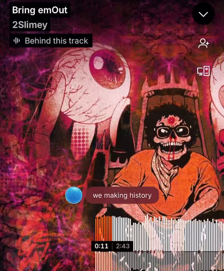 Absurd way to start an album