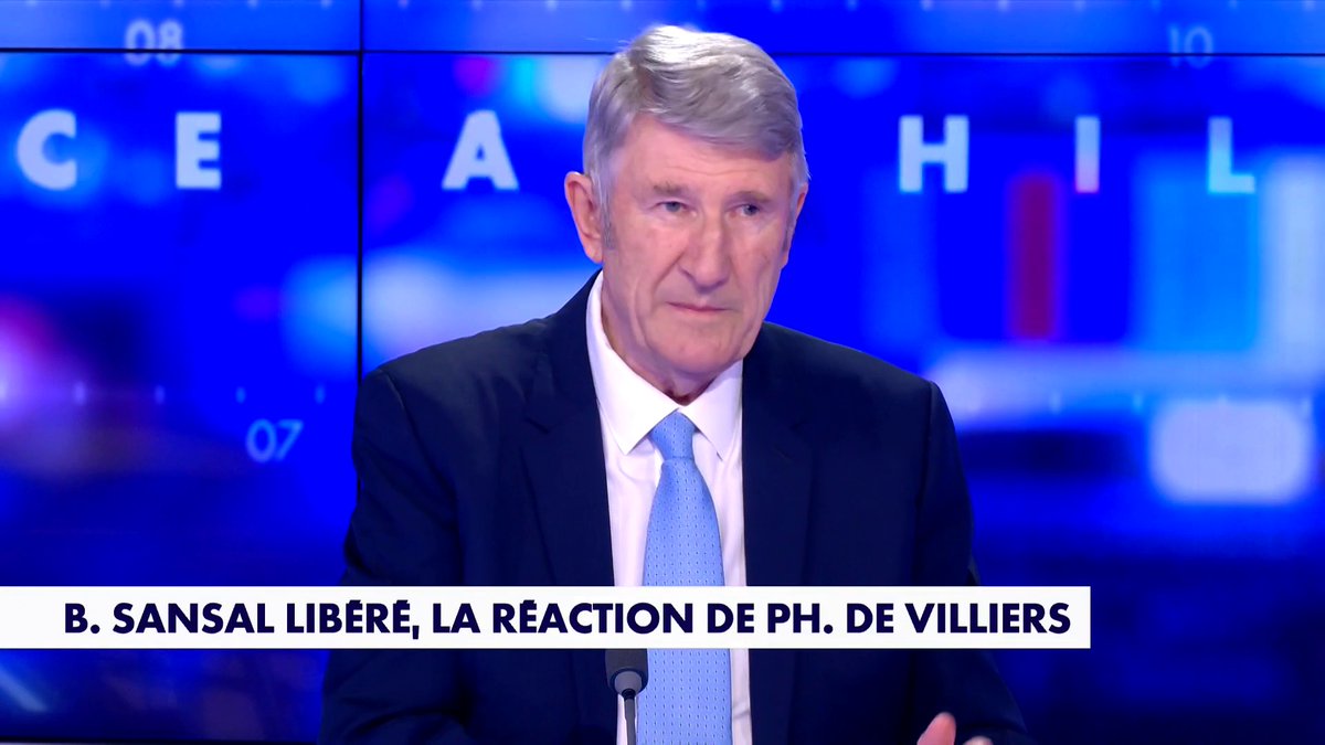 Philippe de Villiers réagit pour la première fois à la libération de Boualem Sansal : «Pour la France, c’est une humiliation diplomatique», dans #FaceaPhilippeDeVilliers