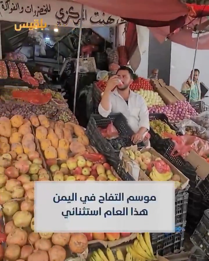 🎥 | موسم التفاح 🍏 هذا العام في #اليمن استثنائي بفضل منصة واعي #خليك_واعي
