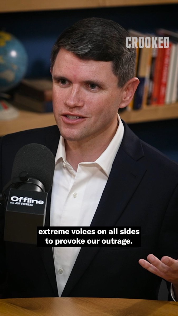 "These for-profit platforms, these predatory algorithms, they are dividing us on an hourly, daily basis." –James Talarico on how social media is dividing us.