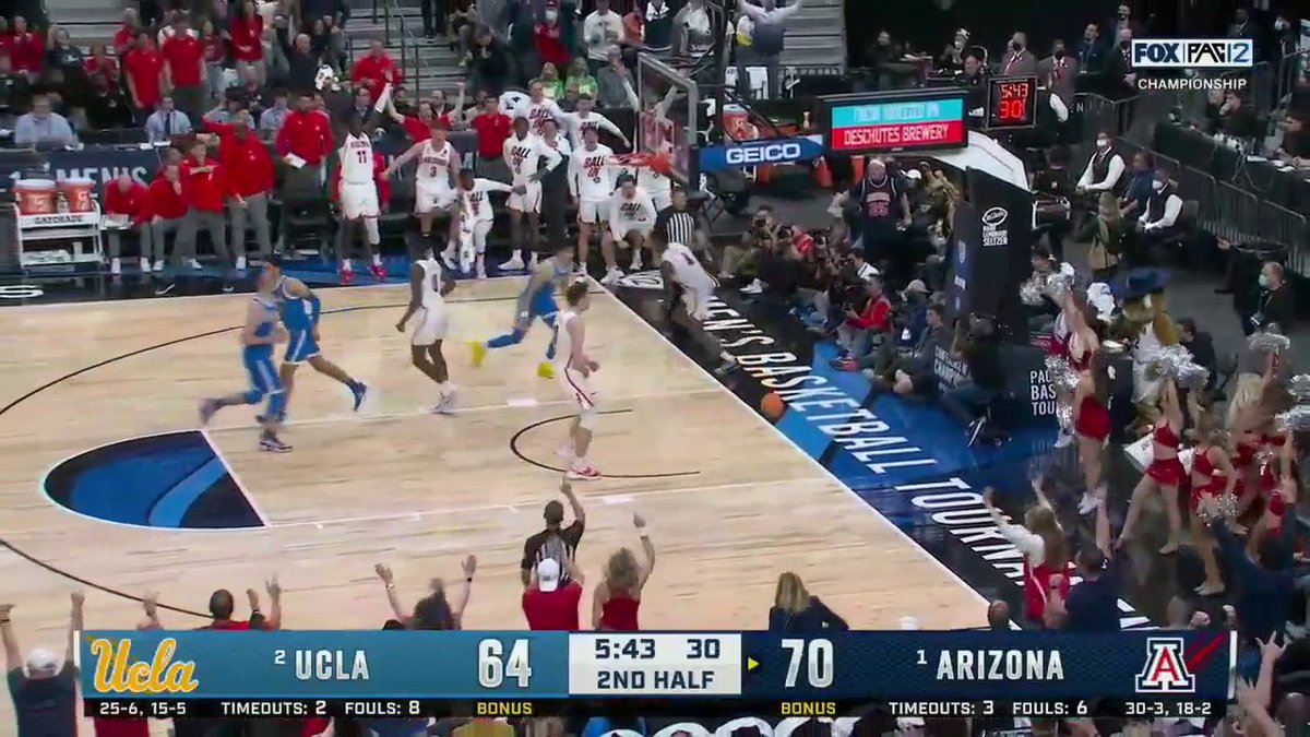 In honor of UCLA night, throwback to when Dalen Terry ended the Bruins in the 2022 PAC-12 Championship game.