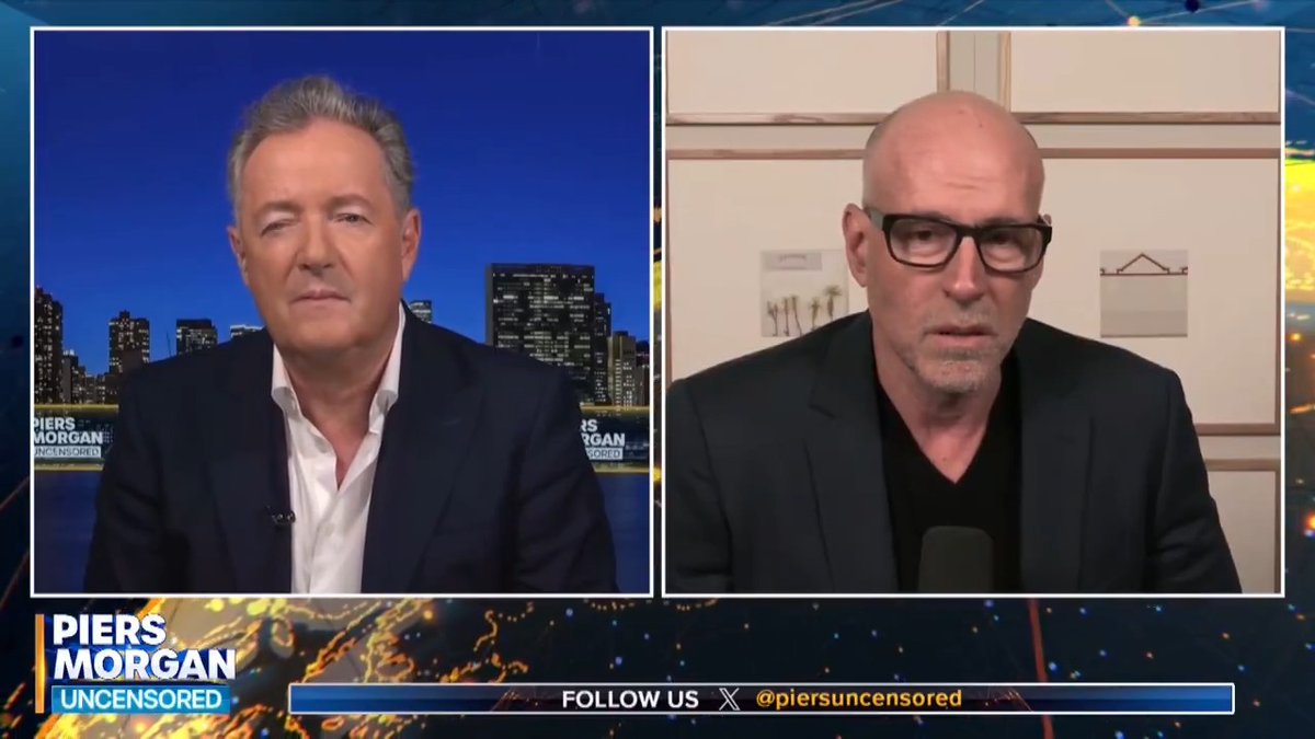 "I don't think there is such a thing as toxic masculinity." Scott Galloway discusses what it means to be a man with Piers Morgan. Watch more 👇 📺 Piers Morgan | Scott Galloway