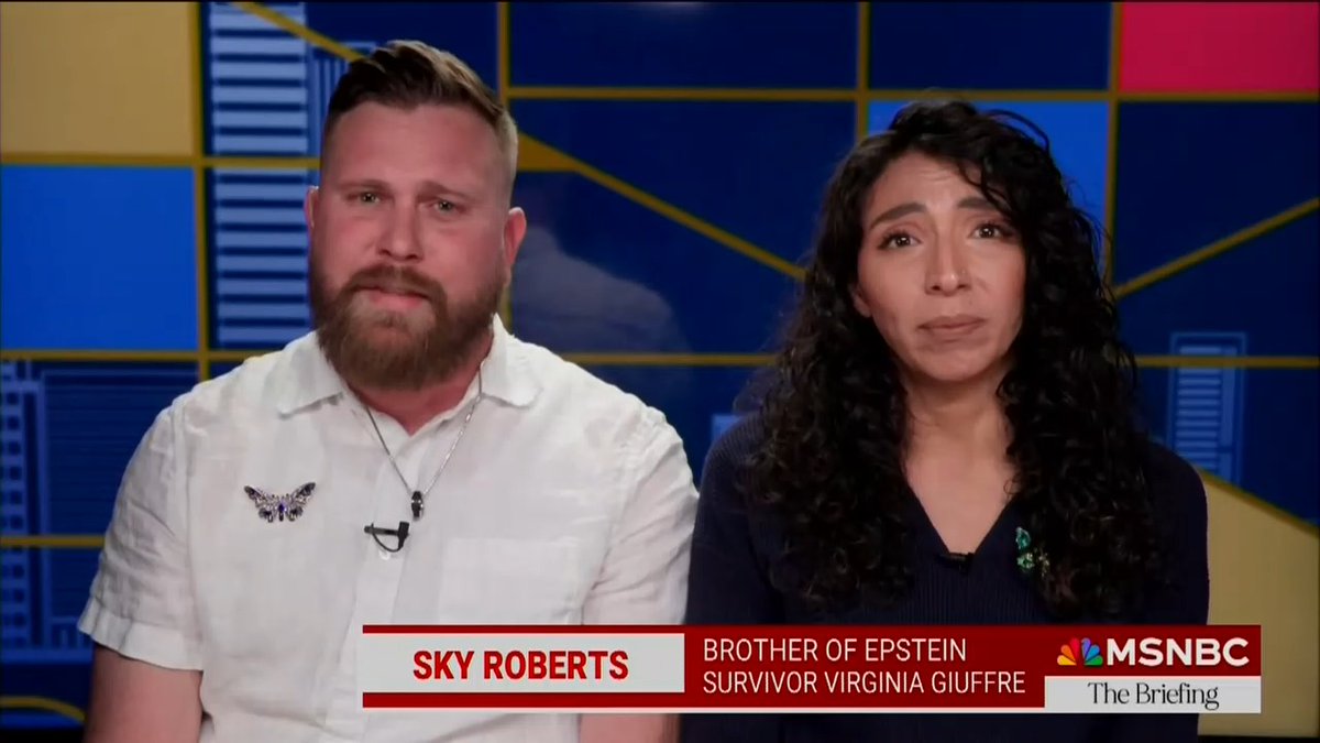 Virginia Giuffre's brother: This is not a hoax. The White House only wants it to not be a hoax when it's convenient for them. They want to mention my sister's name and say Trump is vindicated because my sister said so. Not true, not true at all. She actually never said that once.