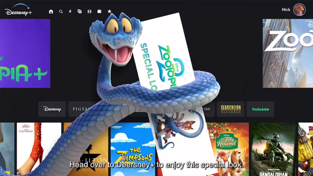 Want a sneak peak of Zootopia 2? Catch the Special Look now on Disney+ and Hulu. Then experience the movie only in theaters November 26.