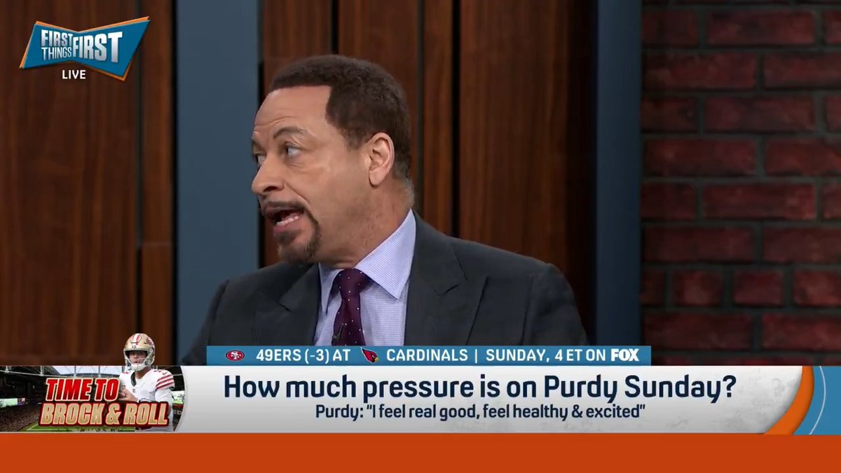 .Chris Broussard says Brock Purdy is under A LOT of pressure going into Week 11: “Until he wins the Super Bowl… there’s gonna always be doubts about him to a certain degree.”