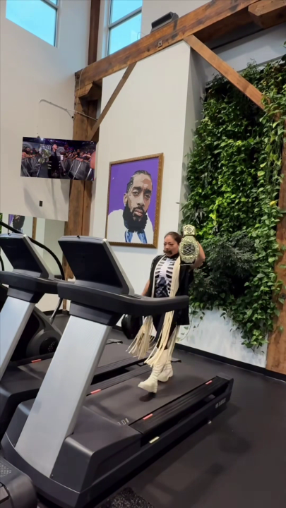 The walk was great, but the moustache stole the show 🤣 #WWE2K25 via: Kristilani | TT
