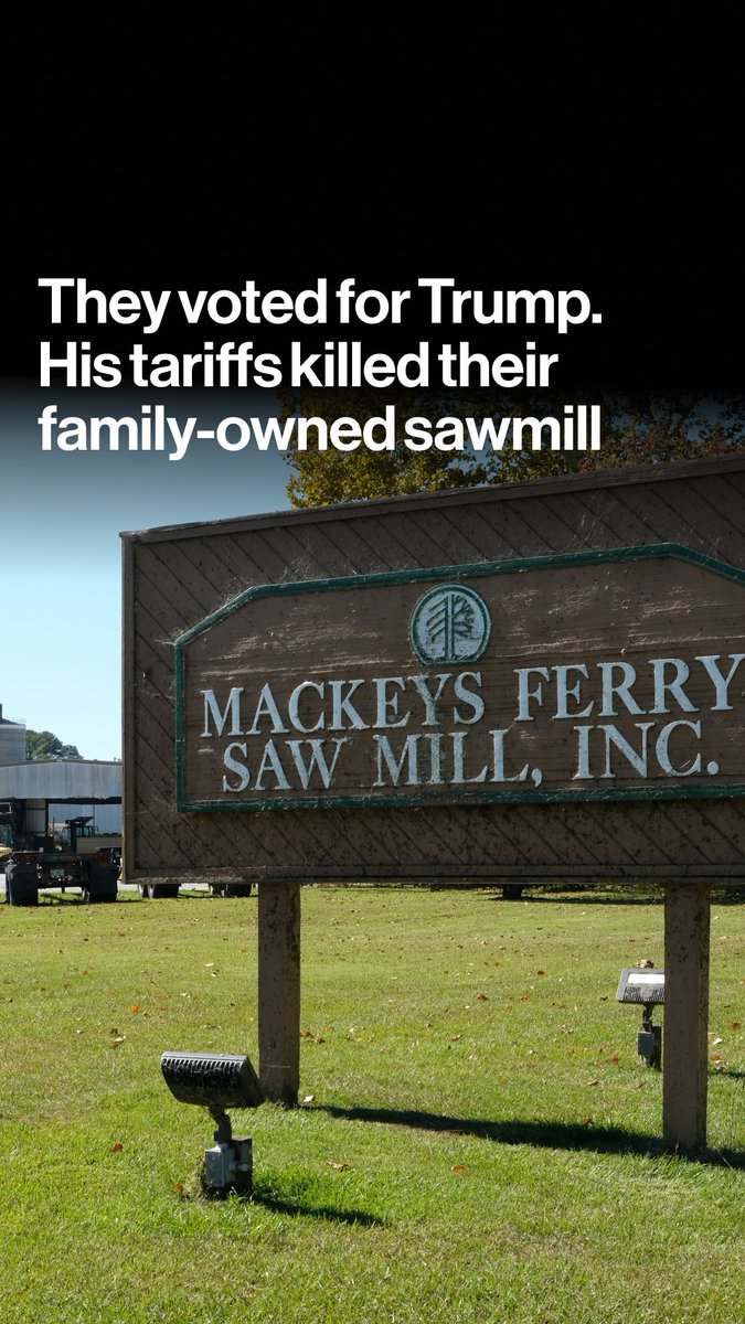 Last year, the owner of a sawmill in North Carolina voted for Trump. This year, he’s closed down his mill and blames the squeeze from Trump’s tariffs. On today’s Big Take podcast, Shawn Donnan visits the Old North State to understand the ripple effect of tariffs on one of the oldest industries in America