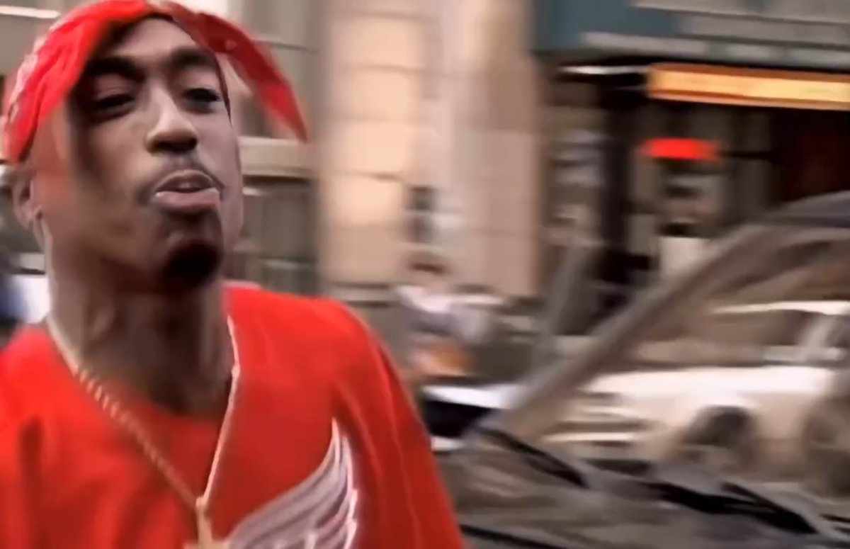 Pac spitting at reporters for invading his personal space