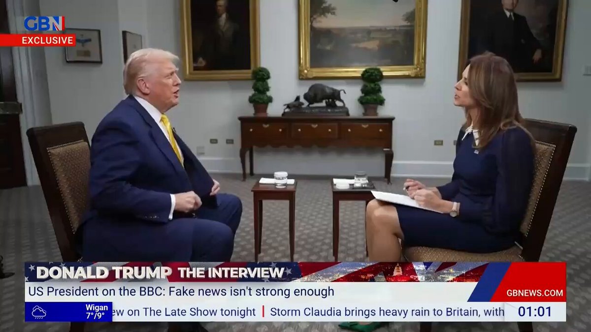 .President Donald J. Trump: "I think I've proven 'Fake News' because they used to have high approval ratings, the media, now they have the lowest. I think they're lower than Congress, which is pretty good. 'Fake News' was a great term — except it's not strong enough." 🤣
