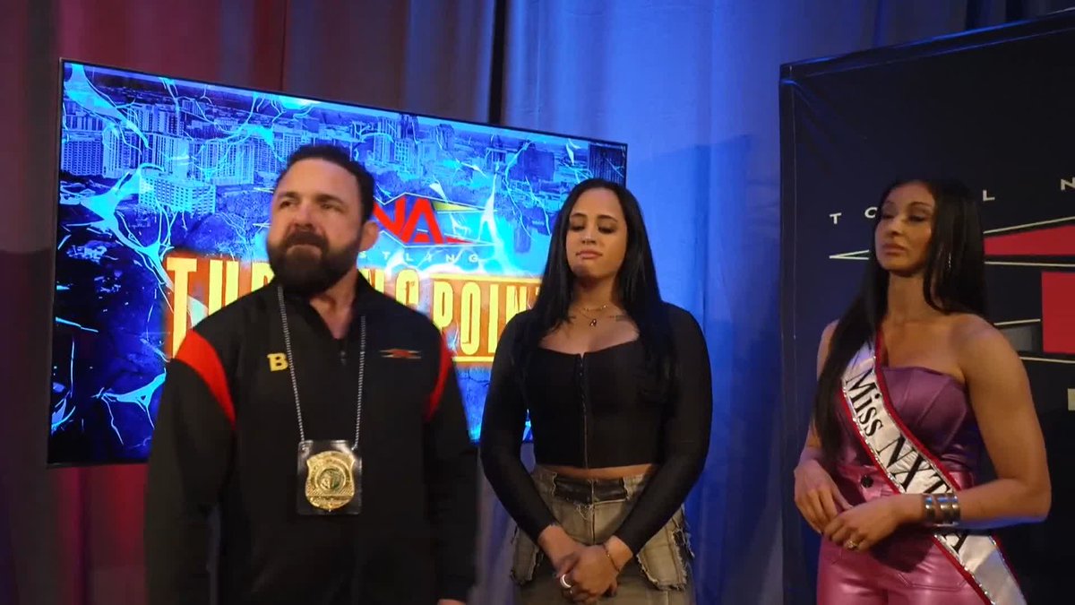 .A V A says she knows nothing about WWE NXT crashing #TNAiMPACT! Arianna Grace Santino Marella WATCH #TNATurningPoint on TNA+: Get 1 month FREE of TNA+ with code TURNINGPOINT25