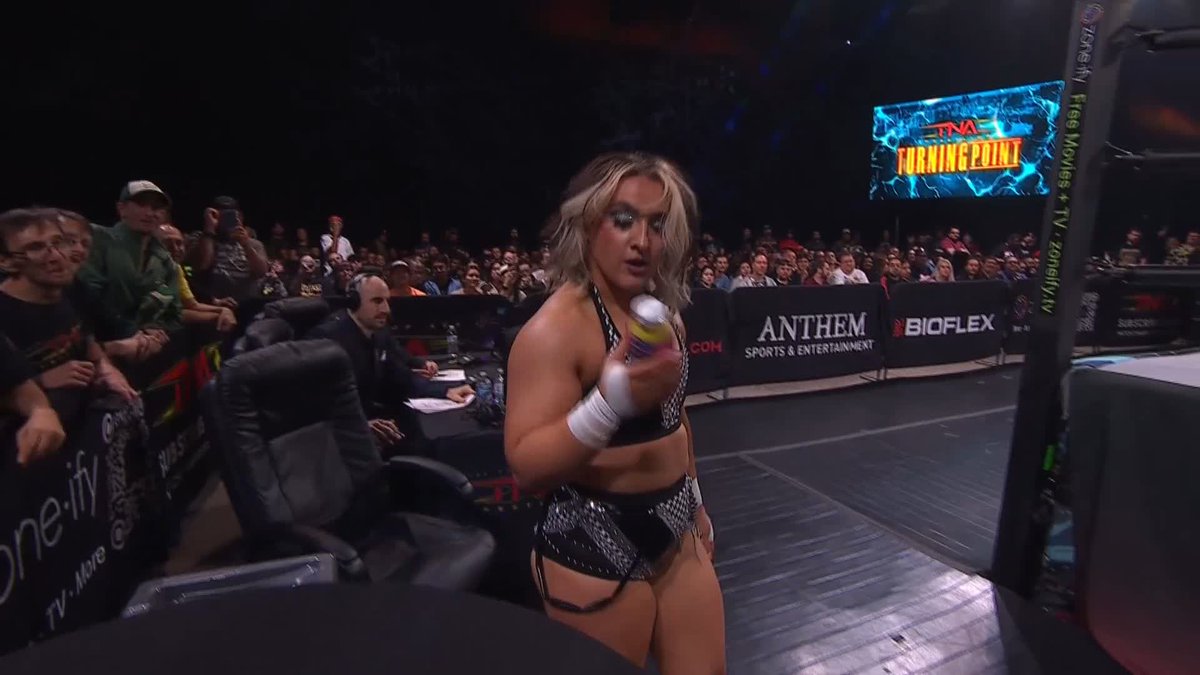 .A-GAME is completely legal in this NO DQ Match! Dani Luna Indi Wrestling WATCH #TNATurningPoint on TNA+: Get 1 month FREE of TNA+ with code TURNINGPOINT25