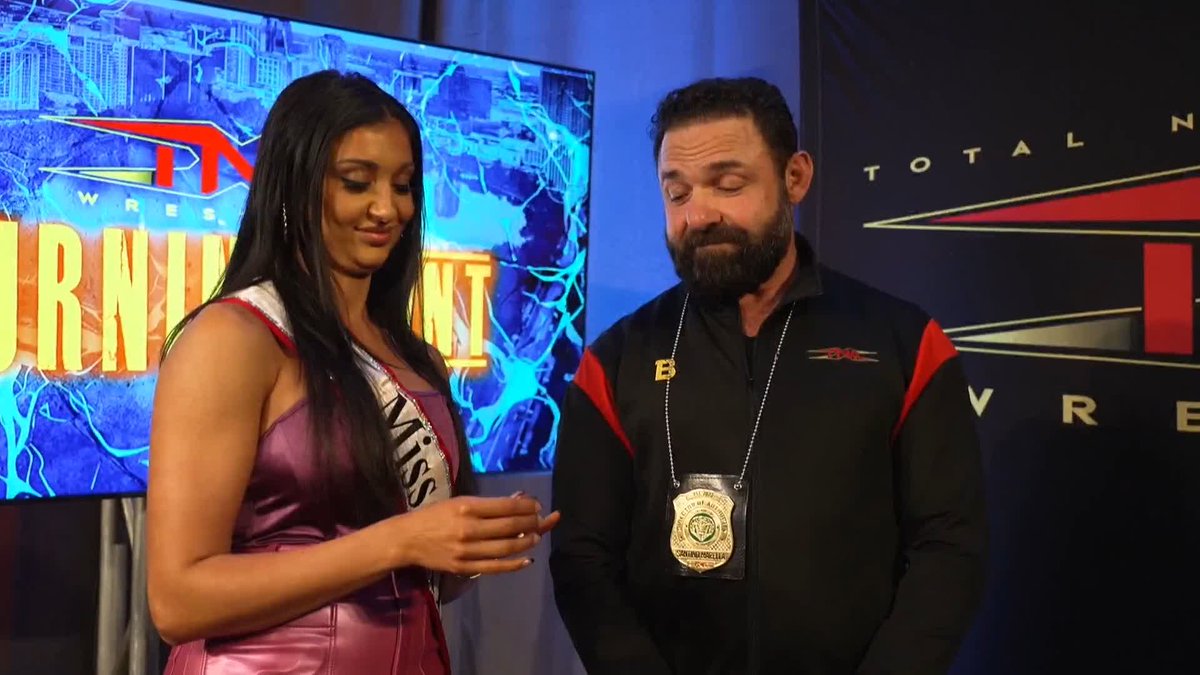 .A V A has hired extra security… Santino Marella went to Costco… Arianna Grace WATCH #TNATurningPoint on TNA+: Get 1 month FREE of TNA+ with code TURNINGPOINT25