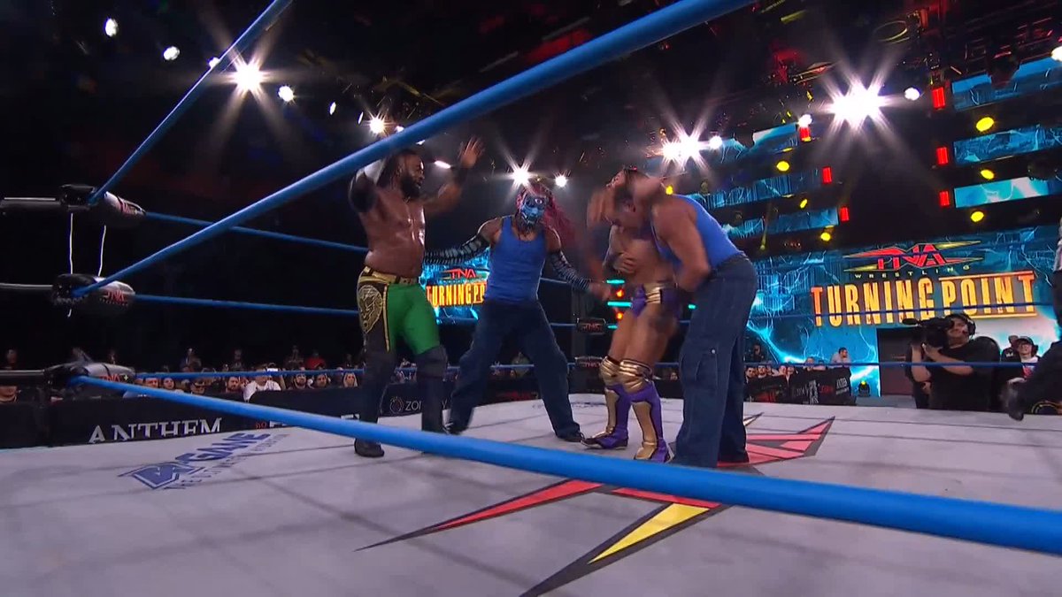 .MATT HARDY, #BrotherNero DELETED and PRYME Alexander send Jason Hotch for a ride! WATCH #TNATurningPoint on TNA+: Get 1 month FREE of TNA+ with code TURNINGPOINT25