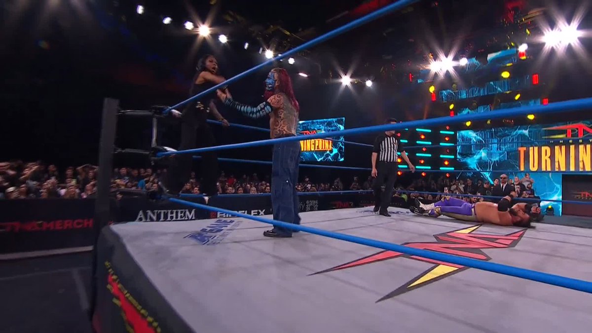 DOUBLE TWIST OF FATE! Tasha Steelz MATT HARDY #BrotherNero DELETED WATCH #TNATurningPoint on TNA+: Get 1 month FREE of TNA+ with code TURNINGPOINT25