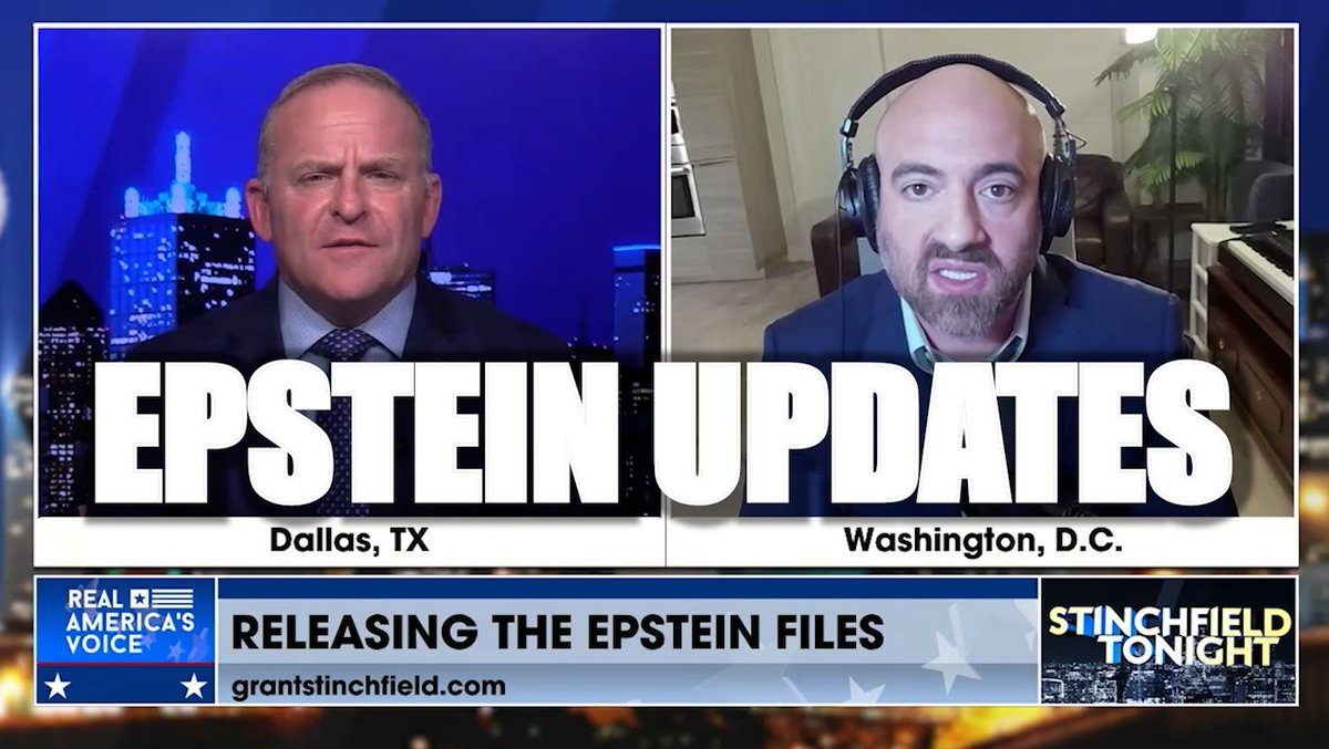 My full hit with Grant Stinchfield tonight, breaking down the latest Jeffrey Epstein saga developments &amp; what can be done