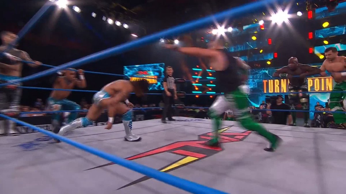 .Dezmond Xavier is so BACK! WATCH #TNATurningPoint on TNA+: Get 1 month FREE with code TURNINGPOINT25