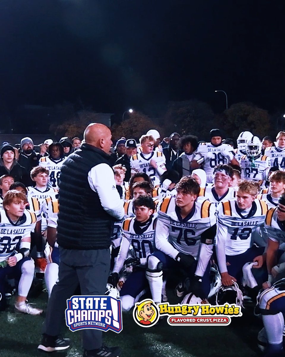 WARREN DE LA SALLE - DIVISION 3 REGIONAL CHAMPIONS. 38-20 win over Detroit King. Delivered by Hungry Howie's 🍕