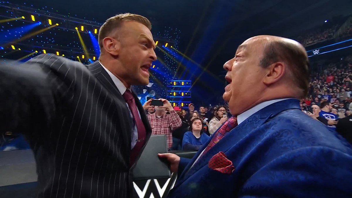 .Paul Heyman does have a point... Nick Aldis did say ANYBODY 🤷 Drew