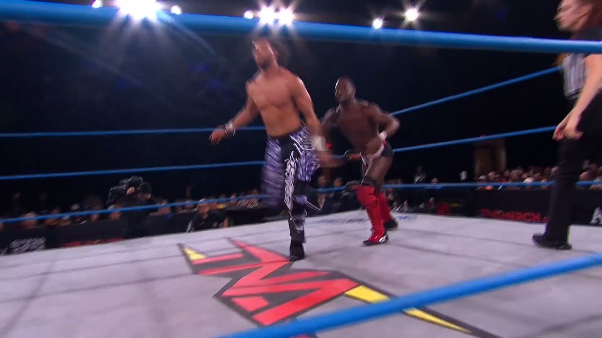 .Rich Swann gets planted by the X Division Champion! LEON SLATER WATCH #TNATurningPoint on TNA+: Get 1 month FREE with code TURNINGPOINT25