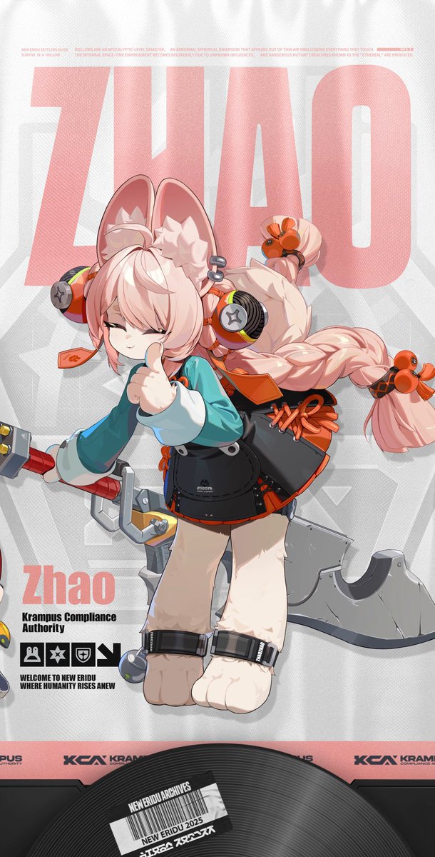 Agent Record | Zhao #zzzero #zenlesszonezero #Zhao