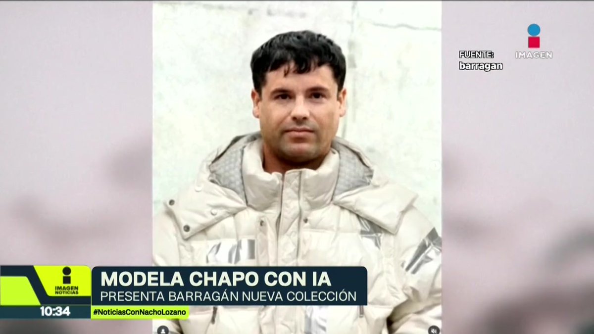 La marca mexicana de ropa, Barragán, presentó una animación de “El Chapo” usando una chamarra de su colección Otoño-Invierno. El diseño tiene un estampado simulando una mancha roja como si fuera sangre. ¿Cuándo se cruza la línea entre apología del delito e inspiración?
