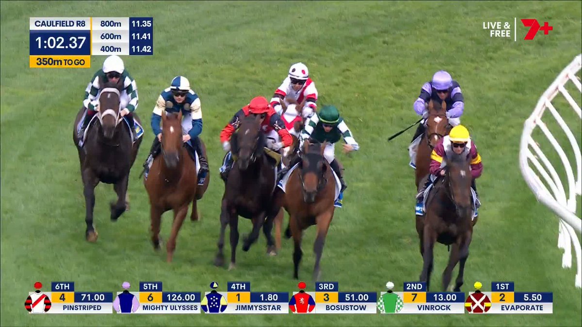 Jimmysstar is easily the best 1400m horse in Australia right now. There isn't a debate.