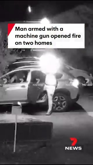 A man armed with a machine gun has peppered two houses with bullets in Melbourne’s north overnight. Police say the shootings unfolded at both properties while residents were asleep inside. Get the full story on 7NEWS at 6pm. Paul Dowsley