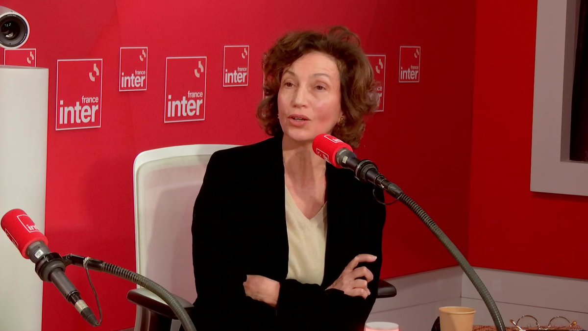 "Être à Mossoul dans une église syriaque qui renaît, avec des familles chrétiennes qui reviennent, c'était extrêmement émouvant", se souvient Audrey Azoulay après la fin de son mandat à la tête de l'Unesco #le69Inter