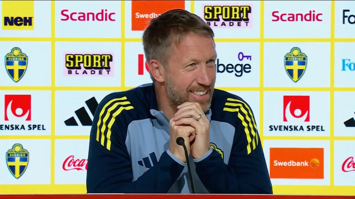 Graham Potter has confirmed that Alexander Isak is fit for Sweden after a 'good week', but will be 'smart' with the minutes that the Liverpool striker will get 🇸🇪