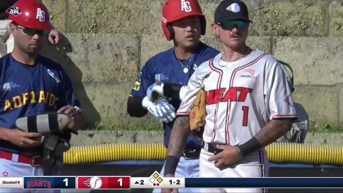 来季、羽ばたくために 右方向へ強いあたり 石塚裕惺 2試合連続タイムリー 🇦🇺オーストラリアン・ベースボール・リーグ 🆚ヒート×ジャイアンツ 📺️#DAZN LIVE配信中 #冬が僕を強くする #ABL #ジャイアンツ #だったらDAZN