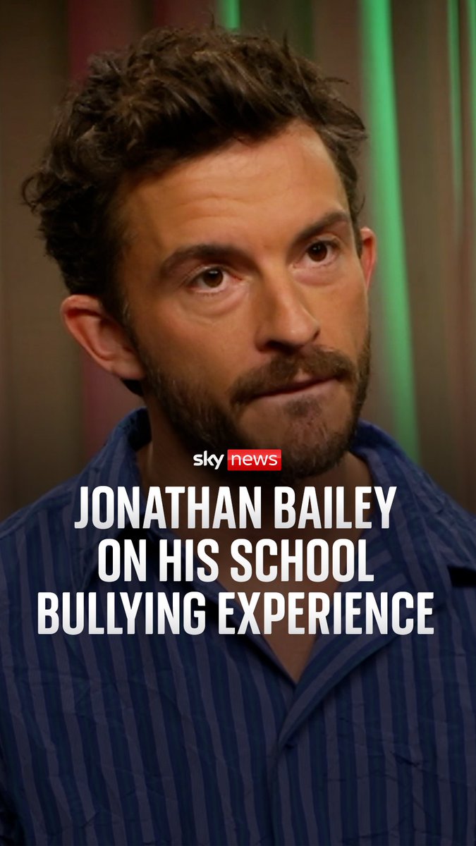 Actor Jonathan Bailey speaks to Sky's Jayson Mansaray about his school bullying experience over his sexuality. Read more here: