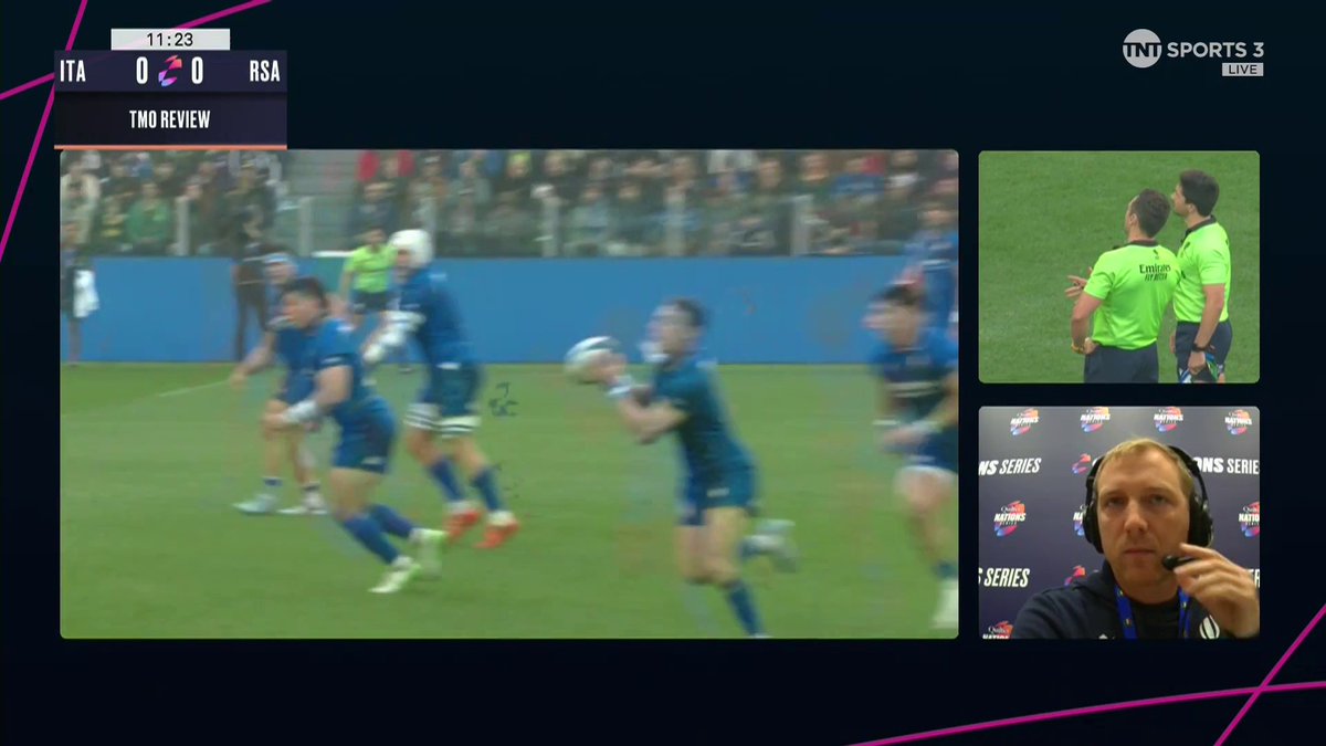South Africa are forced to play with 14 after Franco Mostert’s permanent red card 😳 📺 TNT Sports & discovery+ UK