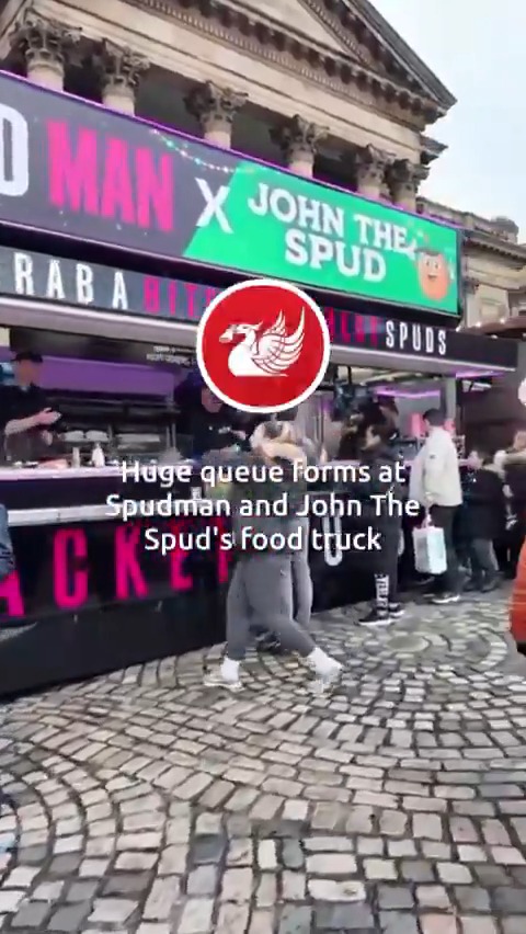 As the Christmas Markets officially opened in Liverpool this morning, there was one stall that immediately saw queues of hungry visitors forming.