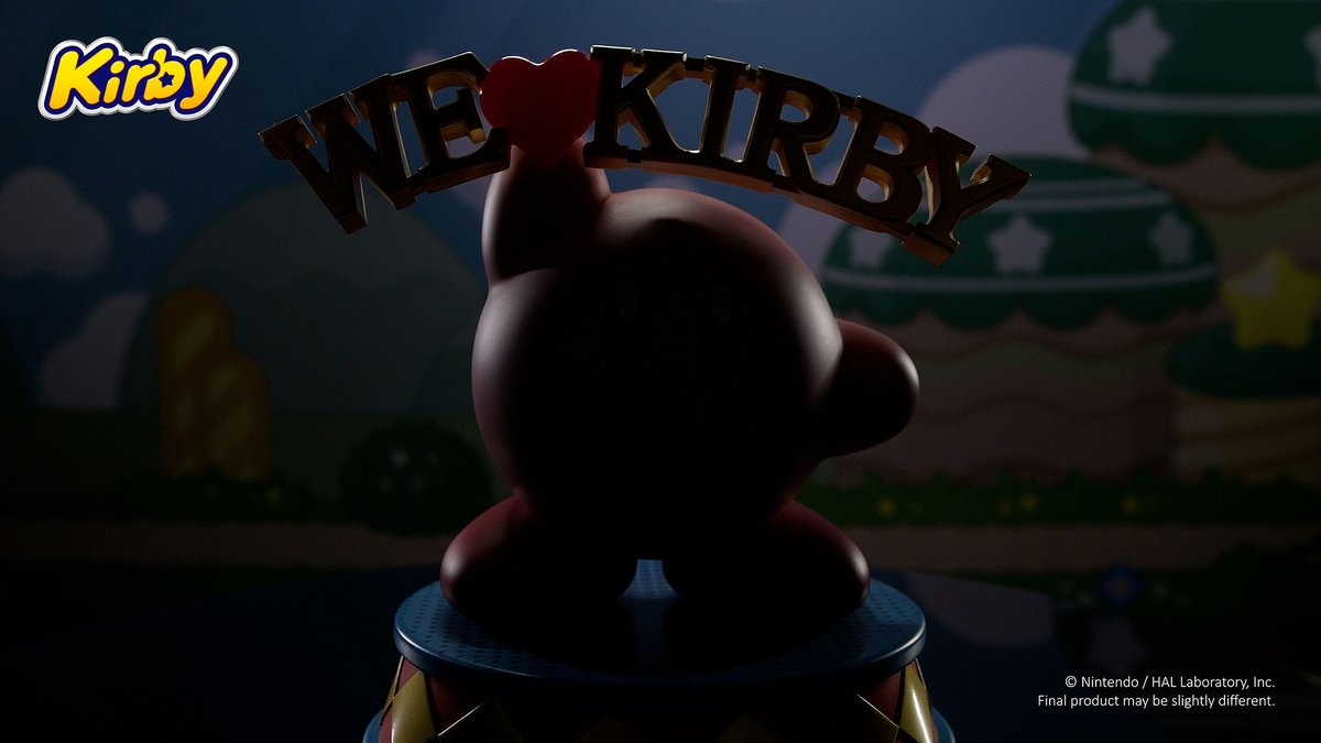 Check out First 4 Figures teaser video for their new “We Love Kirby” resin statue! Pre-orders will start in 10 days! 💗✨