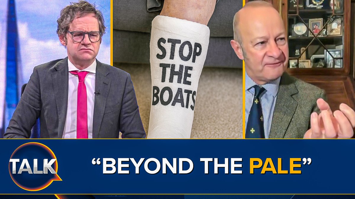 A man in Essex is under investigation after writing “Stop The Boats!” on his elderly mother’s leg cast. Henry Bolton: ‘You don’t hear stories like this from some of the most authoritarian countries in the world.’ Mark Dolan | Henry Bolton OBE 🇬🇧