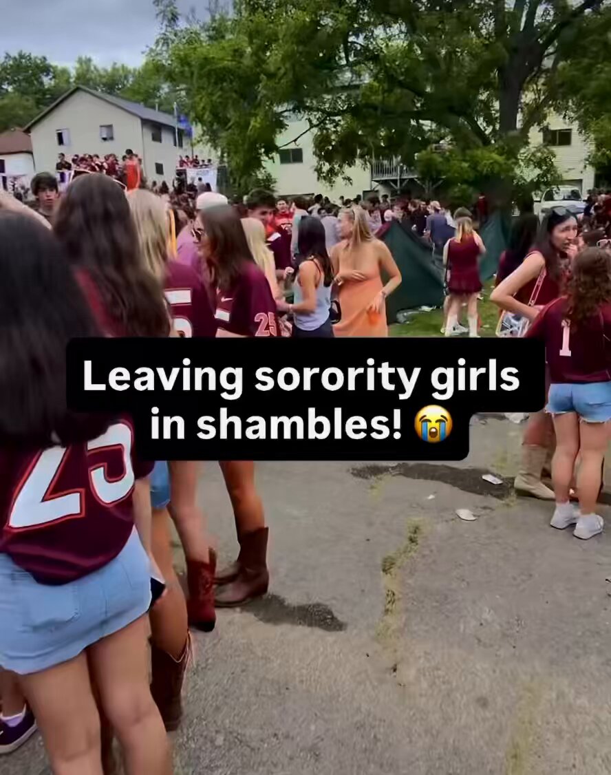 A man does a magic tricks at a frat party and leaves these sorority girls in shambles