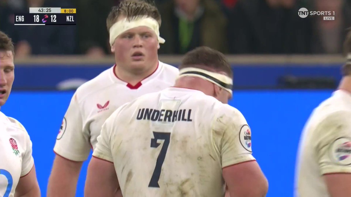 What a comeback! 😳 From 0-12 down, England now lead 18-12 against New Zealand 👏 📺 TNT Sports & discovery+ UK