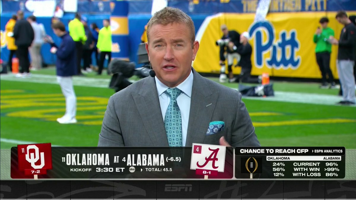 "I think John Mateer came alive two weeks ago in Knoxville." Kirk Herbstreit on the X-Factor for the Sooners offense ✍️