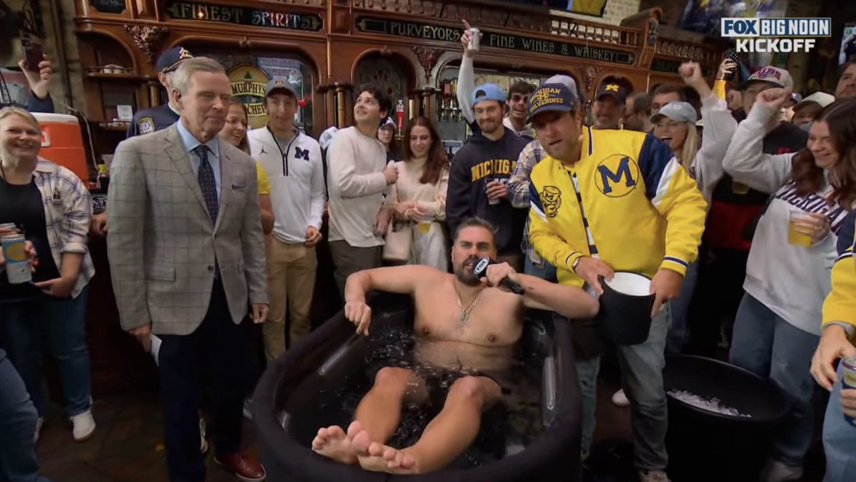 This is becoming a game of how can Fox emasculate/humiliate the Barstool guys, what will they do next? Big Noon Kickoff