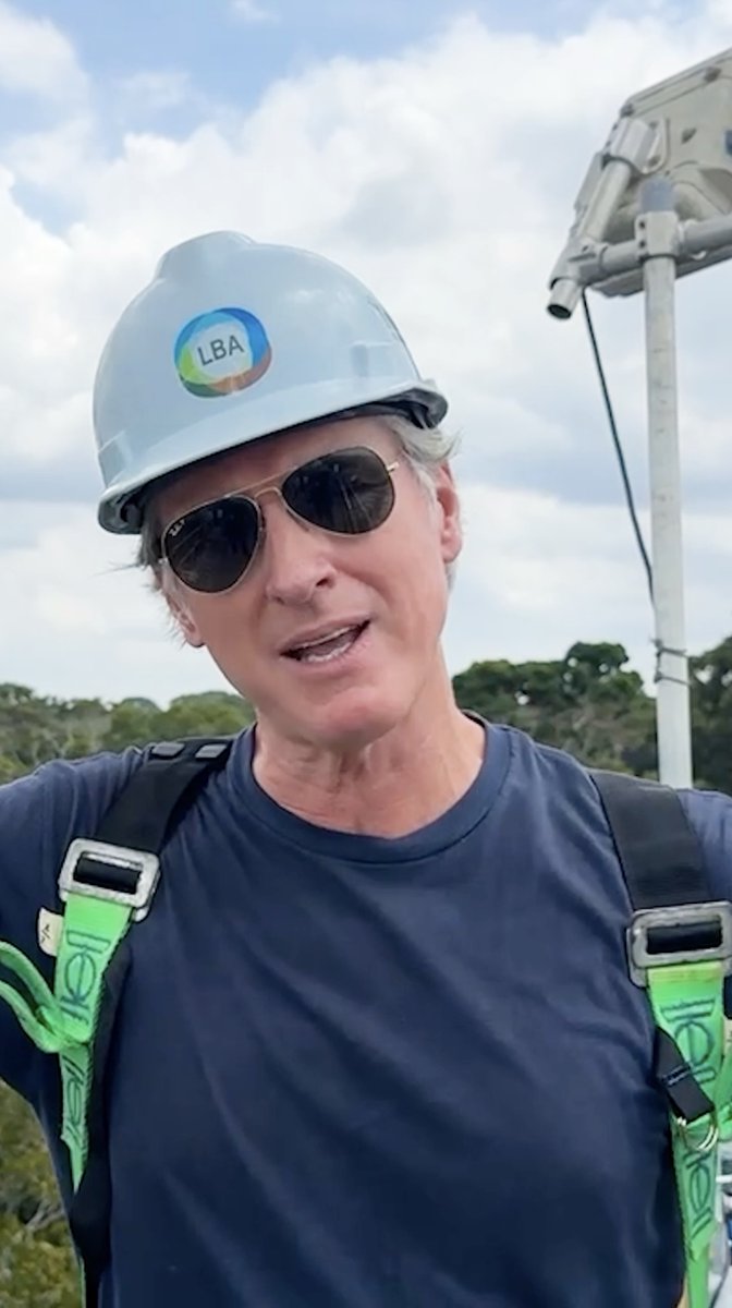 This 15-story data tower in the heart of the Amazon collects vital climate data that is shared with Americans in California and across the country. The Trump Administration can ignore reality and worsen the climate crisis, but California will never stop fighting for our future.