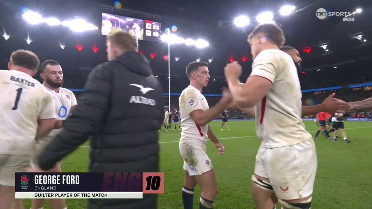 A day to remember at Twickenham! 🤩 England six year wait is over as they fight back to stun New Zealand 👏