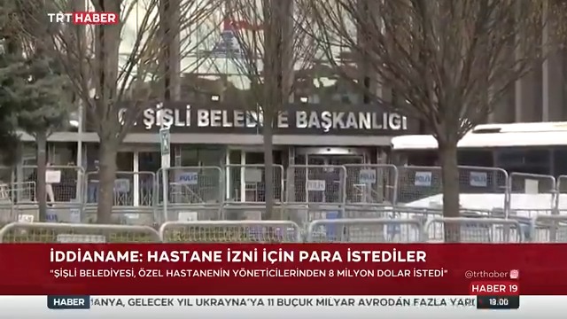 'İmamoğlu Çıkar Amaçlı Suç Örgütü' iddianamesine göre CHP'li Şişli Belediyesi bir hastaneden faaliyet izni için 8 milyon dolar istedi. İddianameden: ◾️"Belediye Başkanı Resul Emrah Şahan haraçtan haberdardı. 4 milyon bağış yaptık, 4 milyon elden verdik. Aynı gün onay verdiler."