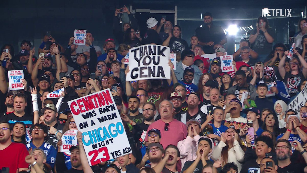 The last time is now. John Cena's last ever RAW, LIVE on Netflix Tuesday 18th Nov from 1AM.