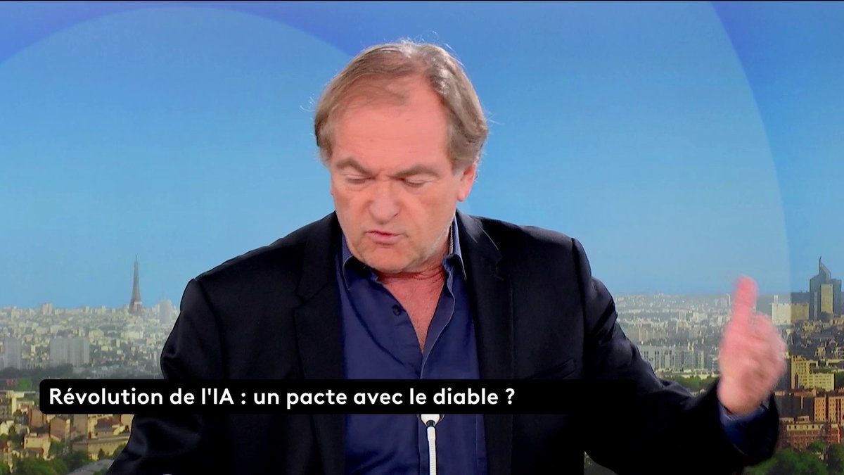 🔴 IA : "Un data center de taille moyenne consomme autant qu’une ville de 500 000 habitants : 7 millions de litres d’eau, l’équivalent de 60 000 foyers. On coupe l’eau à des agriculteurs, parfois même à des hôpitaux", alerte Didier Van Cauwelaert. #ToutEstPolitique #canal16
