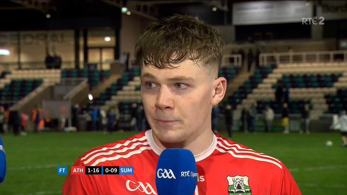 Colm Moran of Athy reflects on the win over Summerhill in the Leinster Club SFC